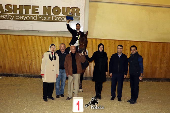 کاوه فربد قهرمان جام نشاطی